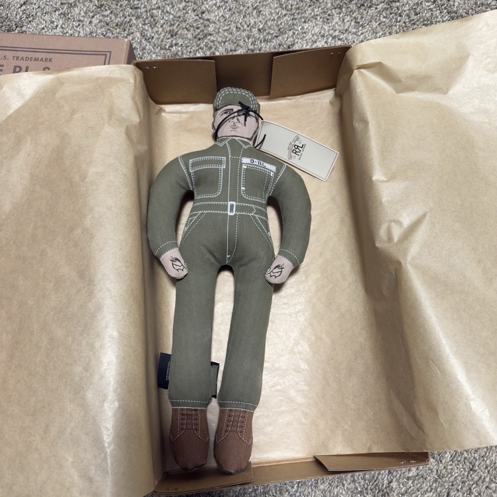 RRL Ralph Lauren Limited-Edition Mechanic Doll -RARE 11/100 NIB - Picture 3 of 7